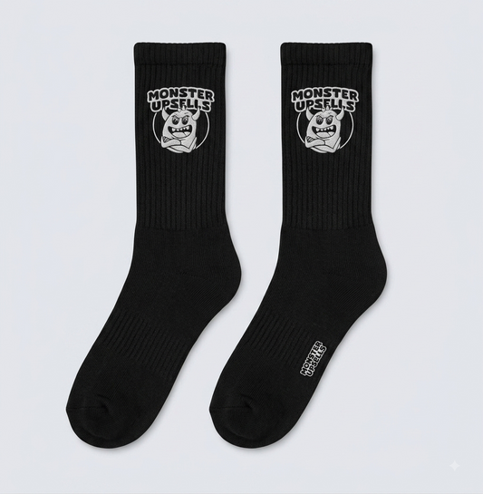 Monster Upsells Crew Socks