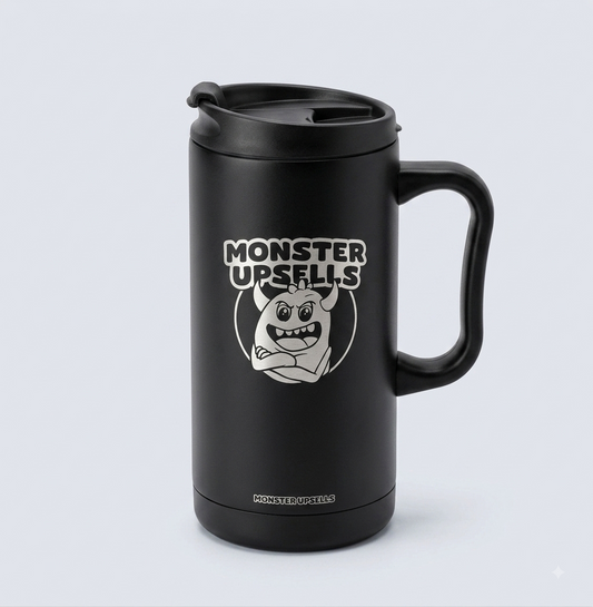 Monster Upsells Insulated Travel Mug - 18oz