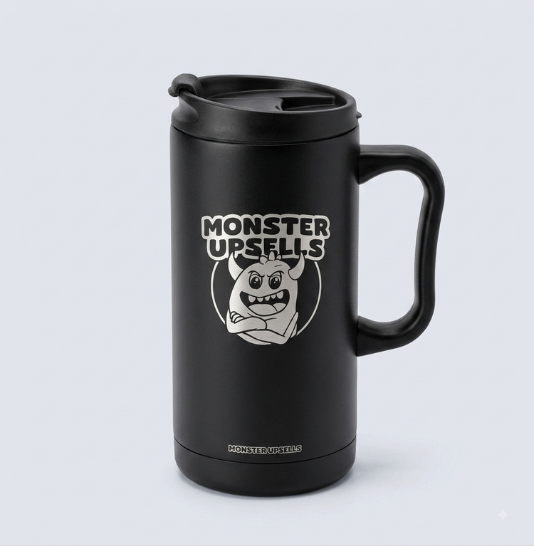 Monster Upsells Insulated Travel Mug - 18oz