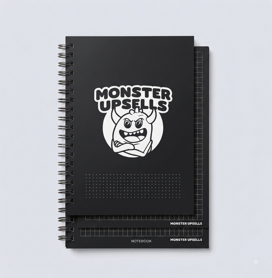 Monster Upsells Notebook Set - Dot Grid