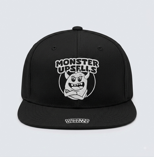Monster Upsells Snapback Cap