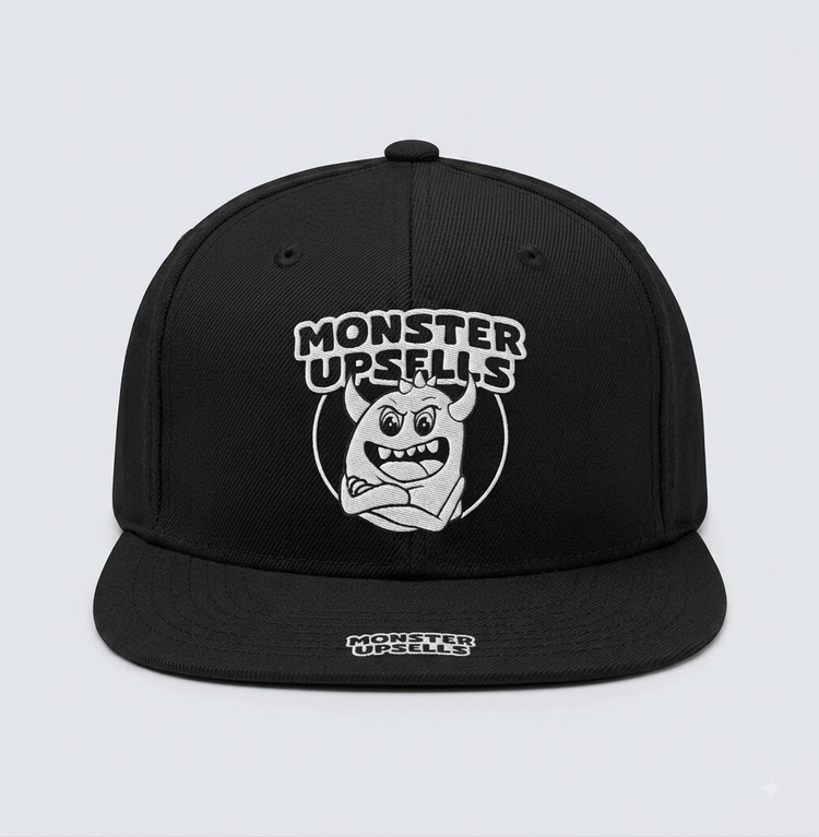 Monster Upsells Snapback Cap